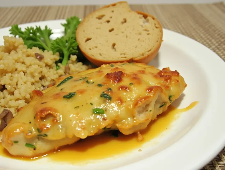 Cheesy Garlic Butter Chicken