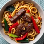 Hoisin Beef Noodles