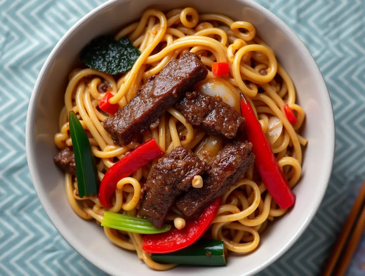 Hoisin Beef Noodles