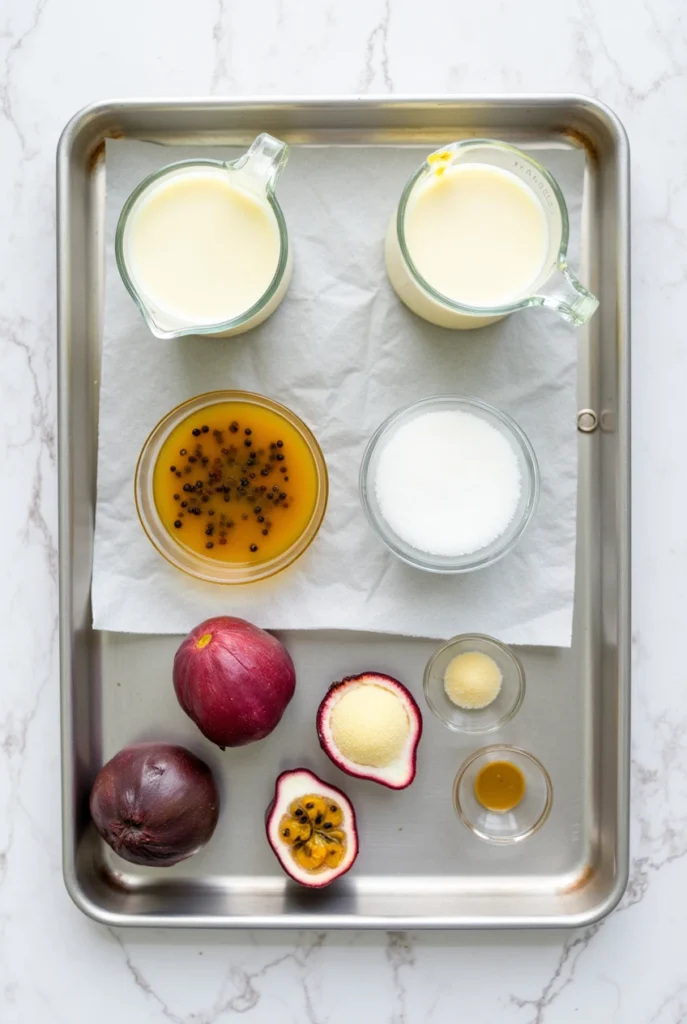 Passion Fruit Panna Cotta