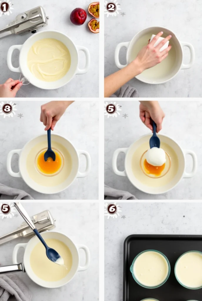 Passion Fruit Panna Cotta