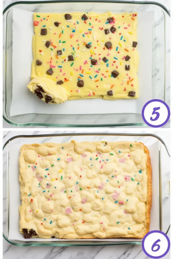 bar cookies from cake mix