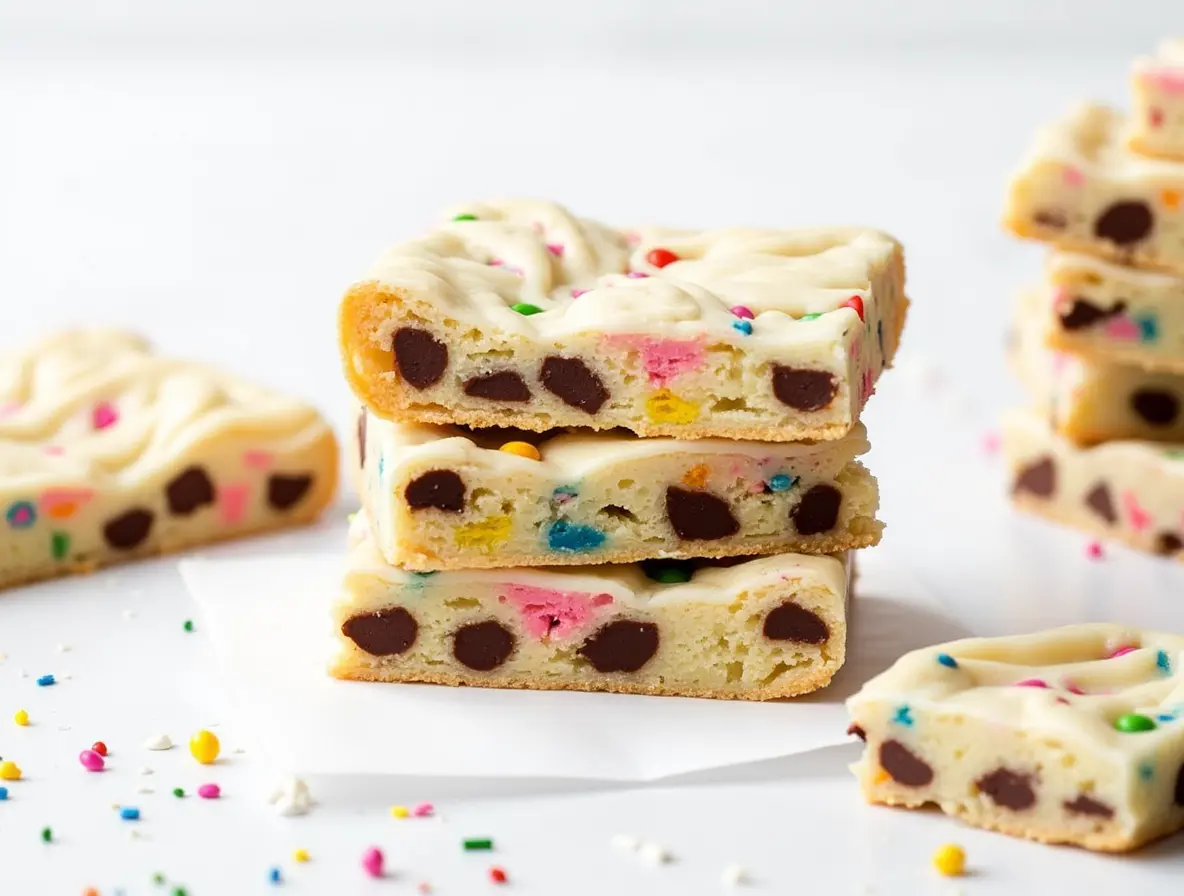 bar cookies from cake mix
