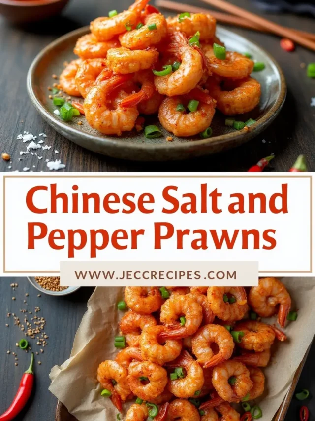 Chinese Salt and Pepper Prawns