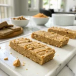 Homemade Peanut Butter Protein Bars