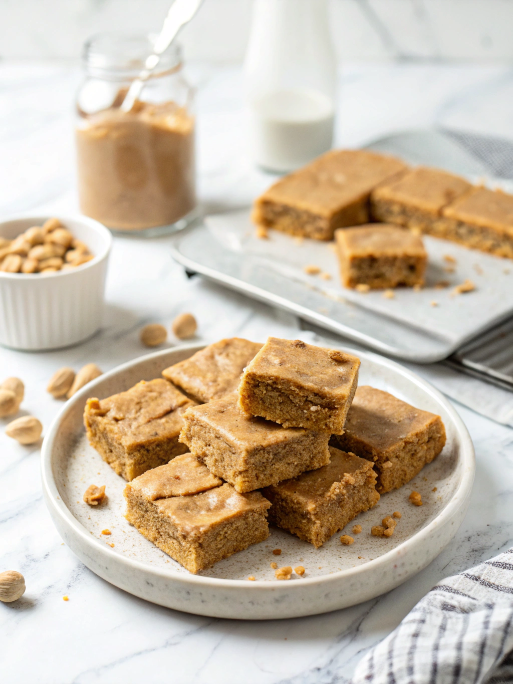 Homemade Peanut Butter Protein Bars