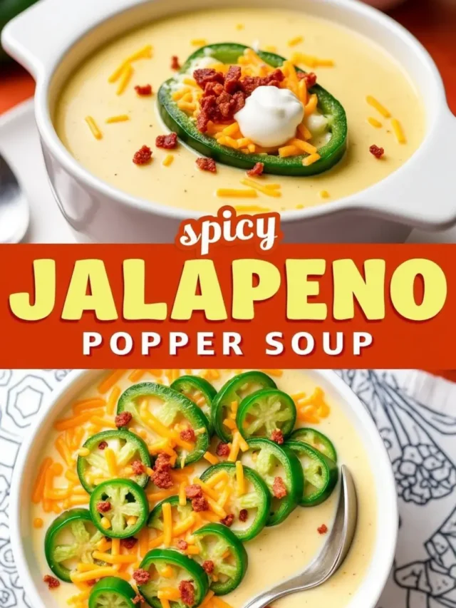 Spicy Jalapeño Popper Soup