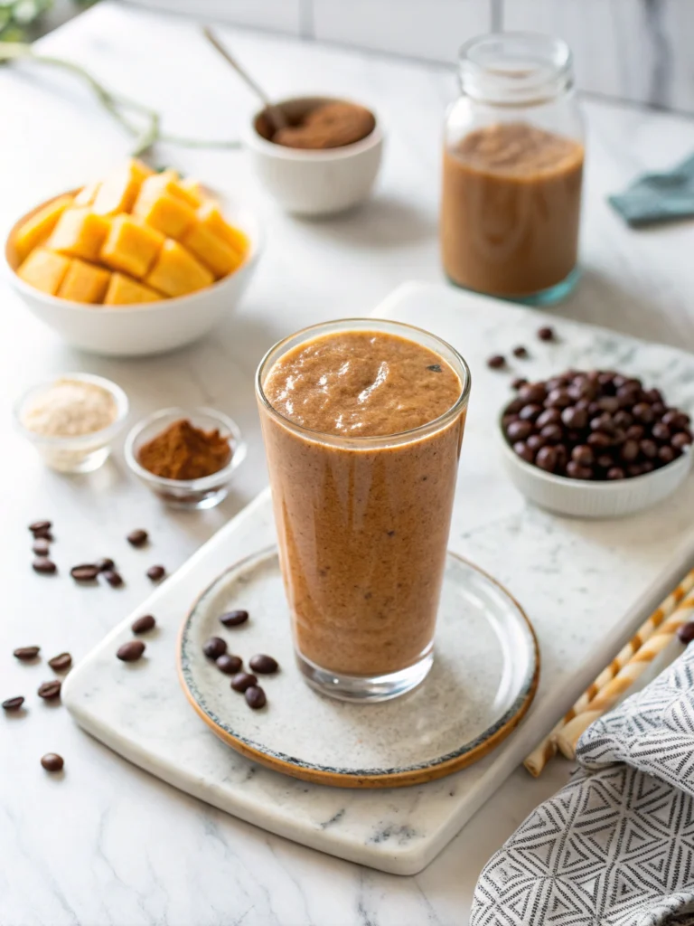 Coffee Smoothie final step