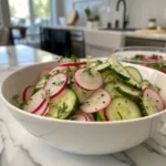 Fresh Cucumber Radish Salad
