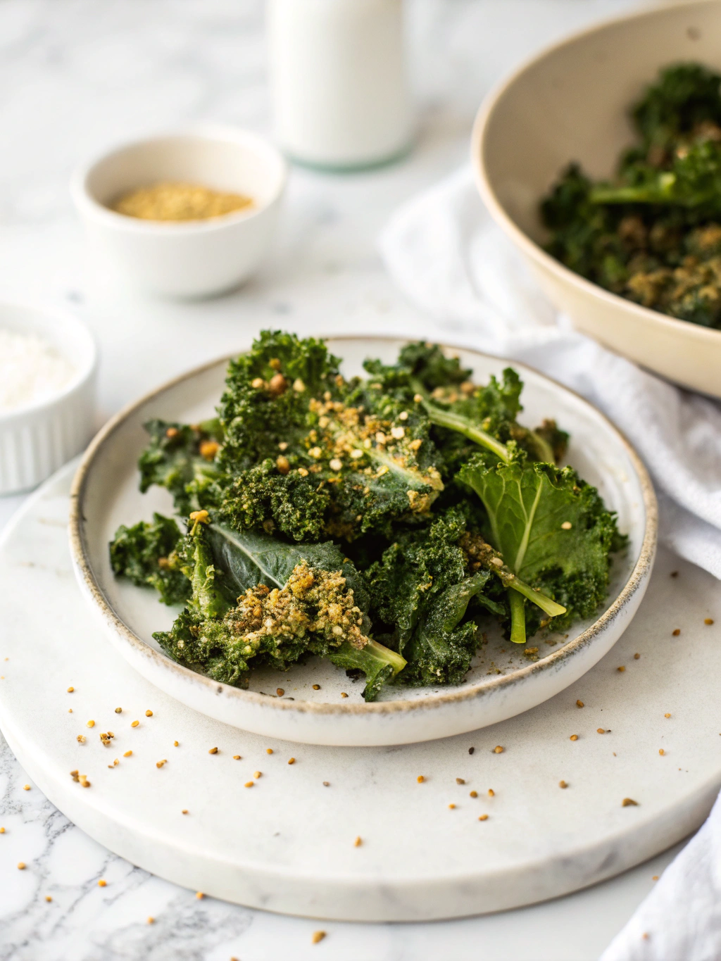 Kale Chips with Zaatar final step 1 2