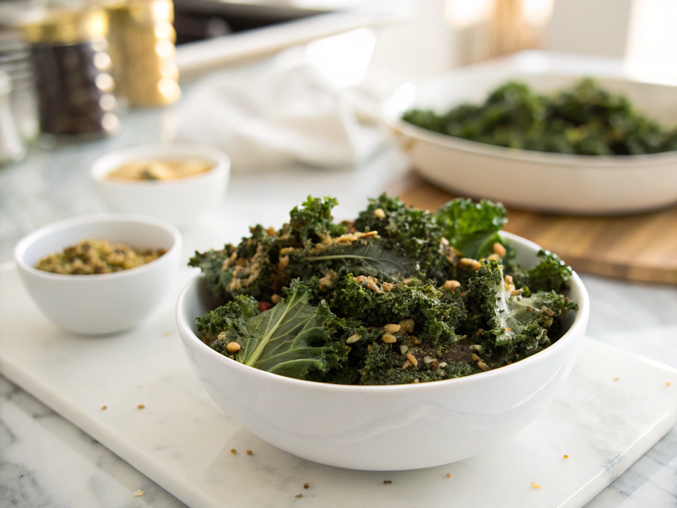 Kale Chips with Za’atar