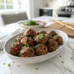 Korean BBQ Meatballs