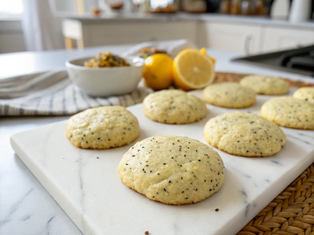 Lemon Poppyseed Sunshine Cookies