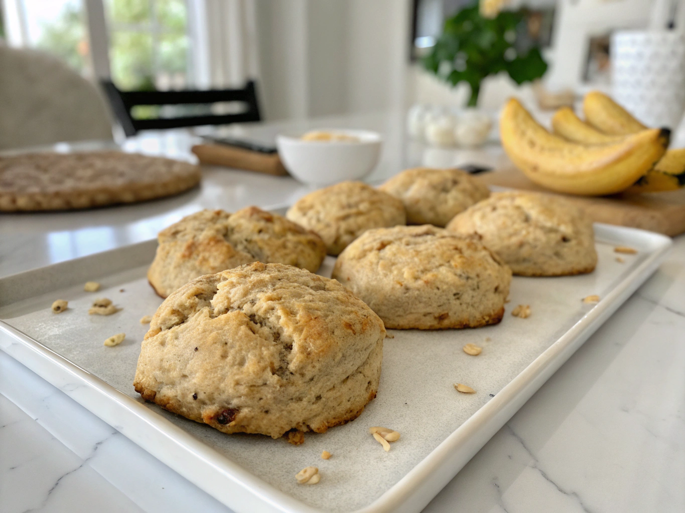 Quick and Easy Vegan Banana Scones
