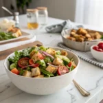 Spring Panzanella Salad
