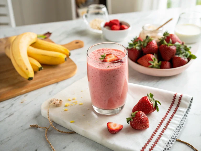 Strawberry Banana Smoothie
