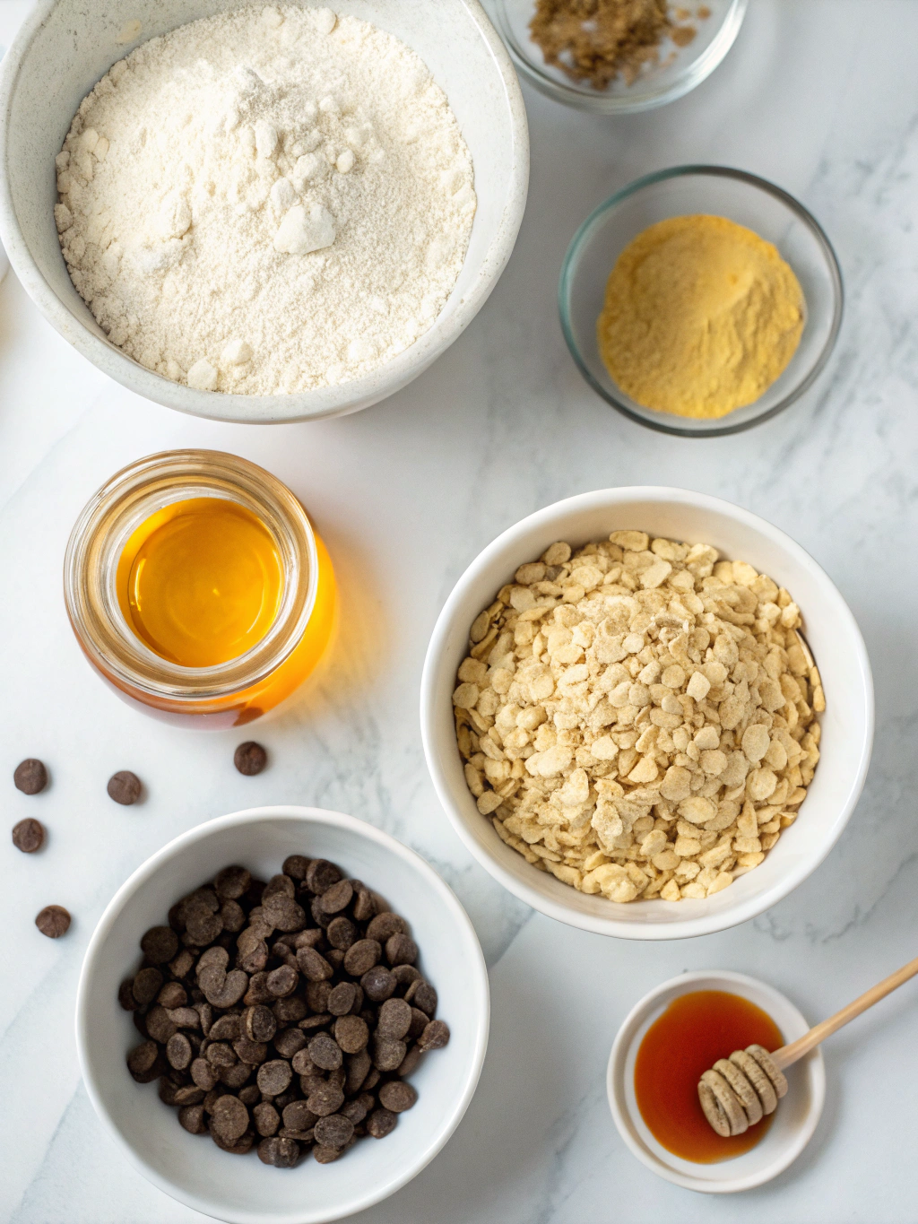 Vegan Bumble Bee Cookies ingredients 1 2