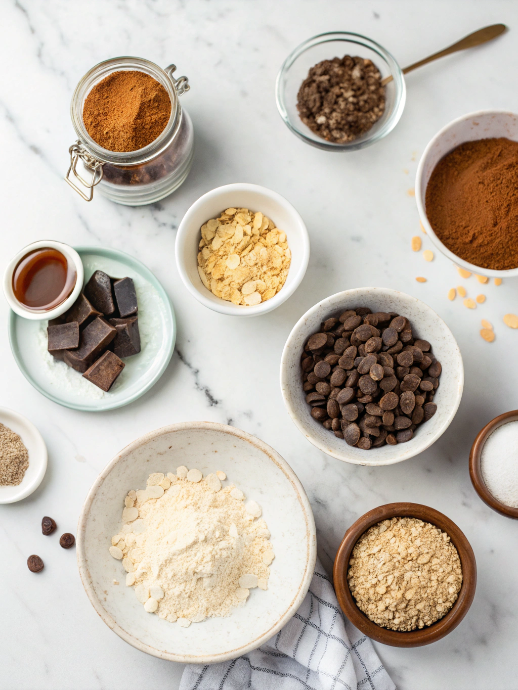 Vegan Chocolate Chunk Cookies Ingredients