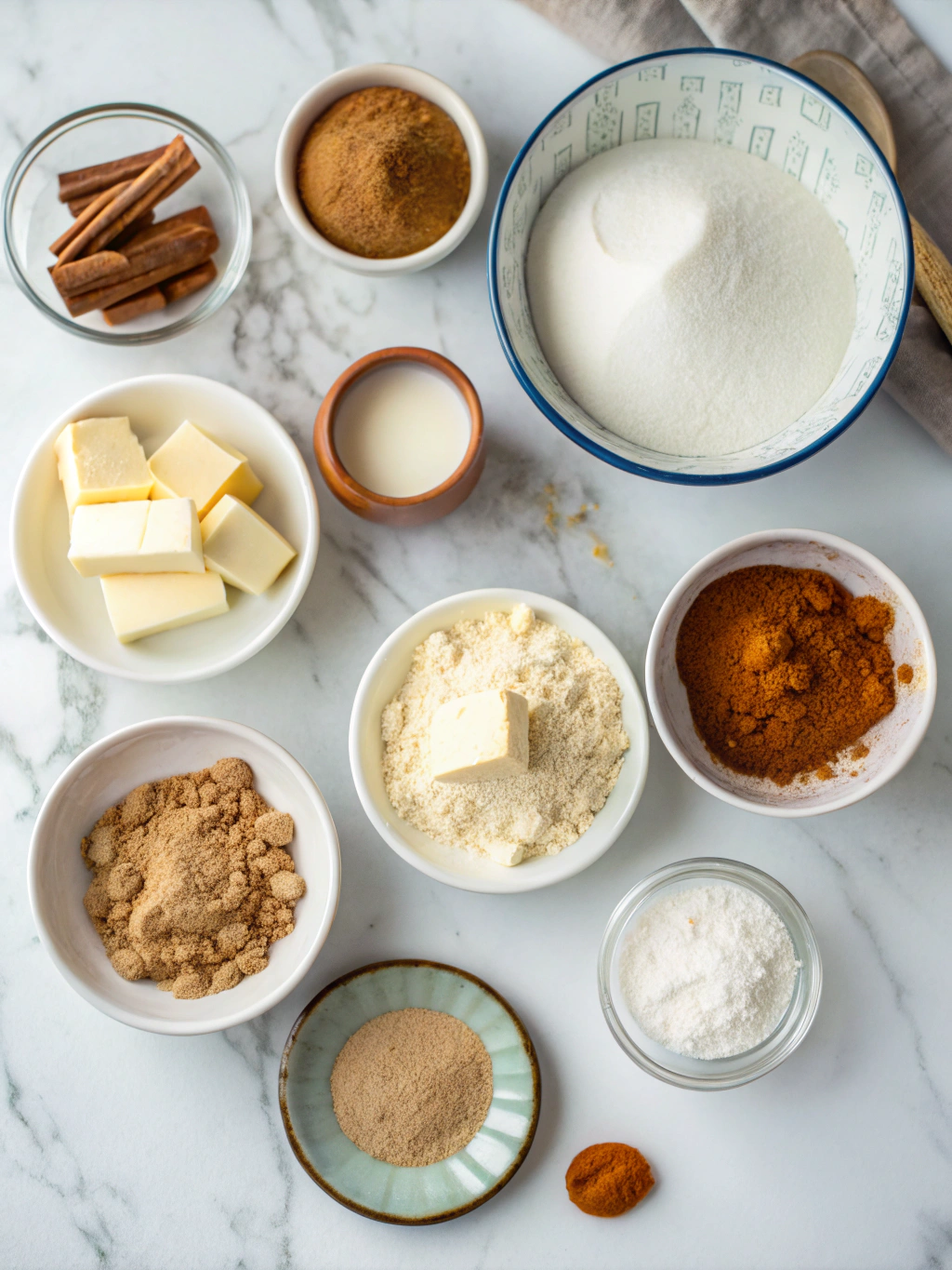 Vegan Snickerdoodles ingredients 1 3
