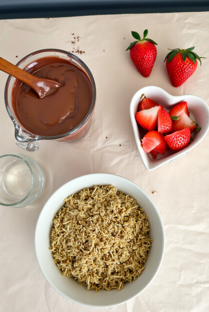 dubai chocolate strawberries