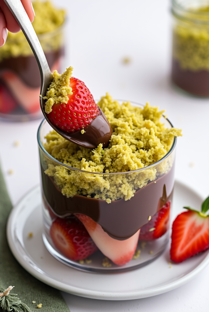 dubai chocolate strawberries