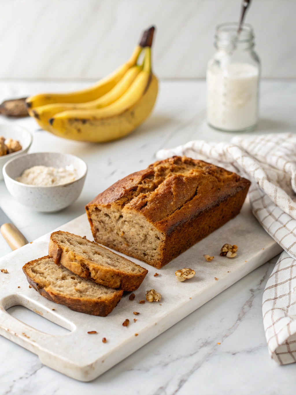 Vegan Banana Bread final step 1 2