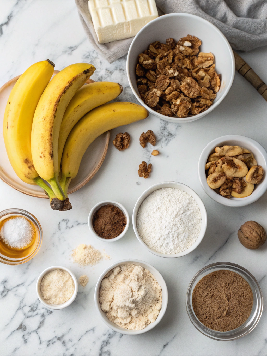 Vegan Banana Bread Ingredients